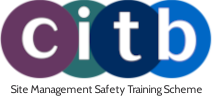 Citb-logo-site-management-safety-training-scheme | Alpha Roofing Solutions Citb Logo with Site Management Safety Training Scheme Text