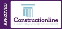 Constructionline-approved-roofing | Alpha Roofing Solutions Constructionline Approved Roofer Logo